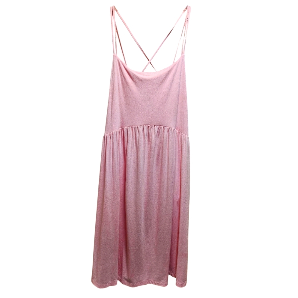 Old Navy Pink Spaghetti Strap Dress